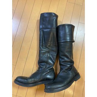 アンドゥムルメステール(Ann Demeulemeester)の定価168000円annアンドゥムルメステール2wayニーハイロングブーツ42(ブーツ)