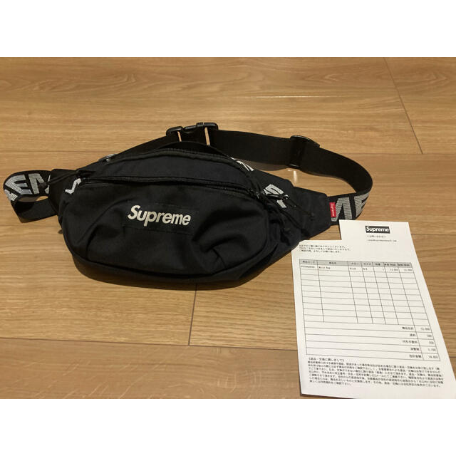 品!送料込!supreme 18ssウエストバッグブラック‼︎ 1