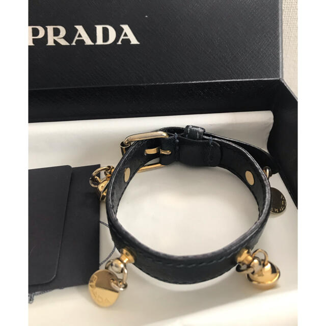 PRADA(プラダ)のPRADA ブレスレット ブラック レディースのアクセサリー(ブレスレット/バングル)の商品写真