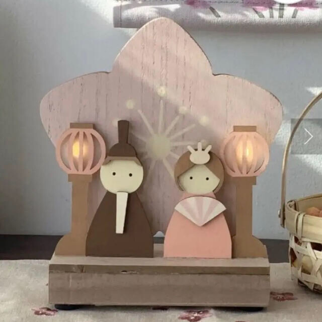 サリュ ひな祭りオブジェ 雛人形 salut!の通販 by もも's shop サリュ ひな祭りオブジェ 雛人形 salut!の通販 by もも's shop