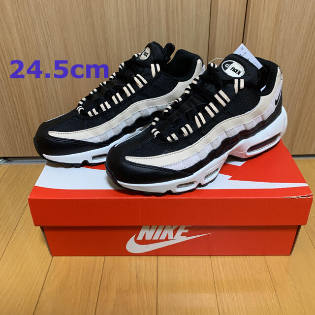 24.5 NIKE airmax95 ブラック ベージュ CV8828-001