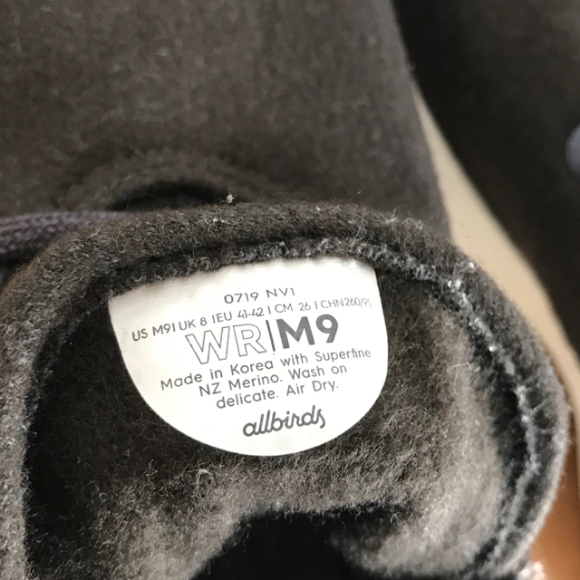 中古美品 27.0cmの通販 by Sドラゴン's shop|ラクマ allbirds cocoa 超激得在庫