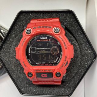 ジーショック(G-SHOCK)のG-SHOCK 電波ソーラー　レッド(腕時計(デジタル))