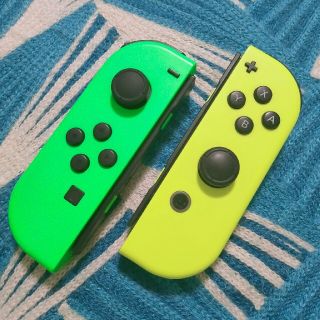 ニンテンドースイッチ(Nintendo Switch)の◆格安◆　Switch ジョイコン グリーン　イエロー　Joy-Con(家庭用ゲーム機本体)