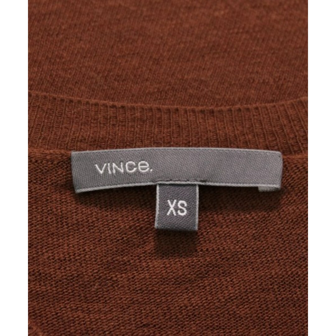 Vince(ビンス)のVince ヴィンス ニット・セーター XS 茶 【古着】【中古】 レディースのトップス(ニット/セーター)の商品写真