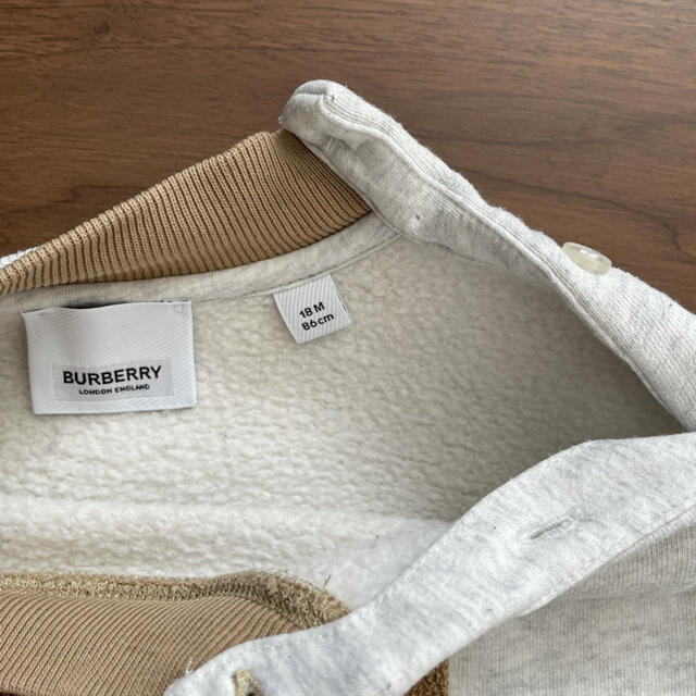 BURBERRY(バーバリー)のBurberry スウェットワンピース キッズ/ベビー/マタニティのキッズ服女の子用(90cm~)(ワンピース)の商品写真