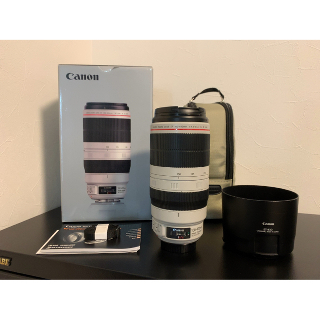 Canon EF100-400mm F4.5-5.6L IS II USMカビゴミ曇りなしレンズ