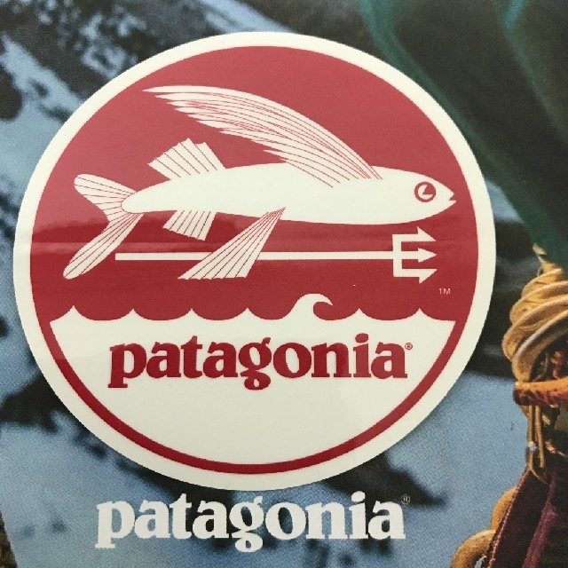 patagonia(パタゴニア)の(直径7.7cm) patagonia 公式ステッカー スポーツ/アウトドアのスポーツ/アウトドア その他(その他)の商品写真