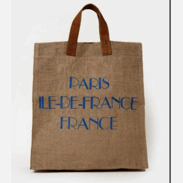 MAISONBENGAL jute tote bag France PARIS