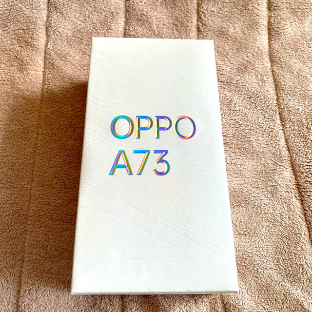 OPPO(オッポ)のOPPO A73 ネービーブルー SIMフリー  スマホ/家電/カメラのスマートフォン/携帯電話(スマートフォン本体)の商品写真