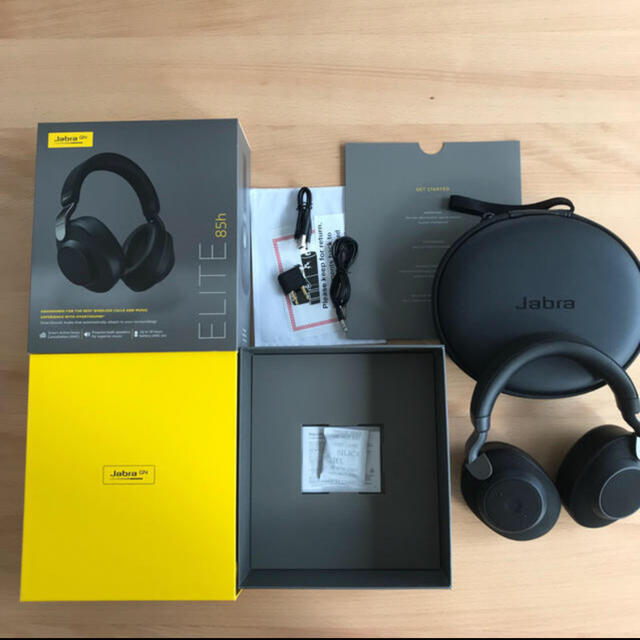 Jabra ELITE 85h ノイズキャンセリングヘッドホン ブラック