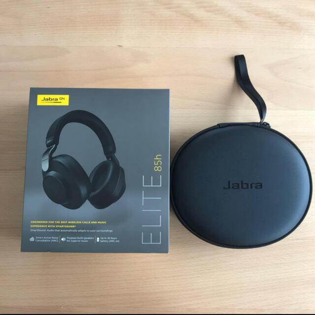 Jabra ELITE 85h ノイズキャンセリングヘッドホン ブラック