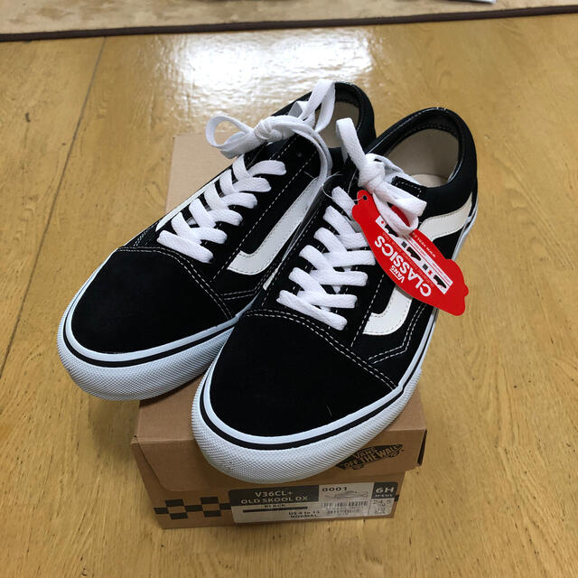 値下げ【新品】25㎝　ヴァンズ　オールドスクール　黒　VANS