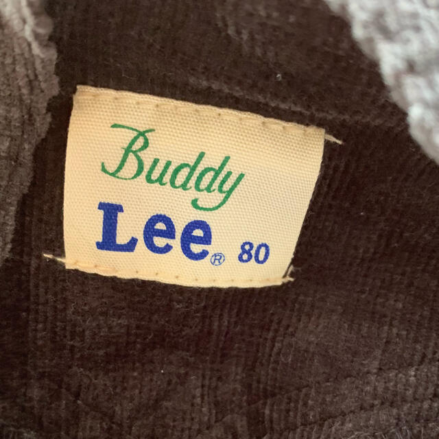 Lee(リー)のLee オーバーオール コーデュロイ　80サイズ キッズ/ベビー/マタニティのベビー服(~85cm)(カバーオール)の商品写真