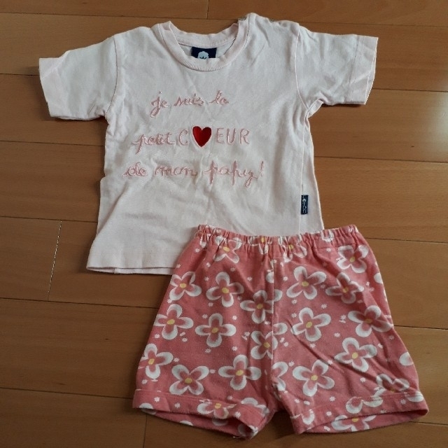 訳あり品〕子供 90 上下セット 半袖 ショートパンツの通販 by あんみつ's shop|ラクマ 訳あり品〕子供 90 上下セット 半袖 ショートパンツの通販 by あんみつ's shop|ラクマ