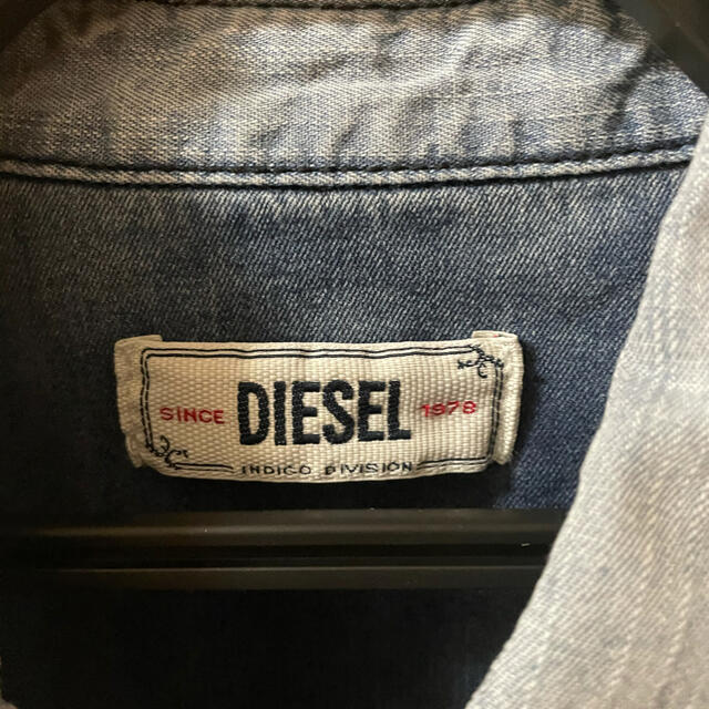 DIESEL(ディーゼル)のDIESEL デニムシャツ　美品　ディーゼル　値下げ可　デニム　メンズ　シャツ メンズのトップス(シャツ)の商品写真