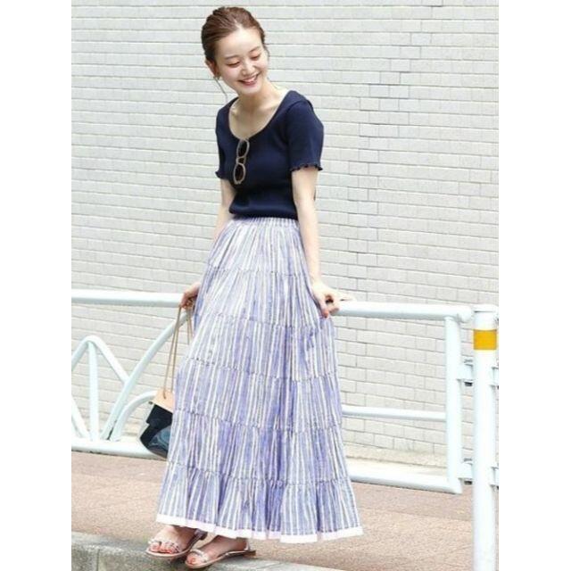 mame新品Morphotex SASHIKO Denim TightSkirt