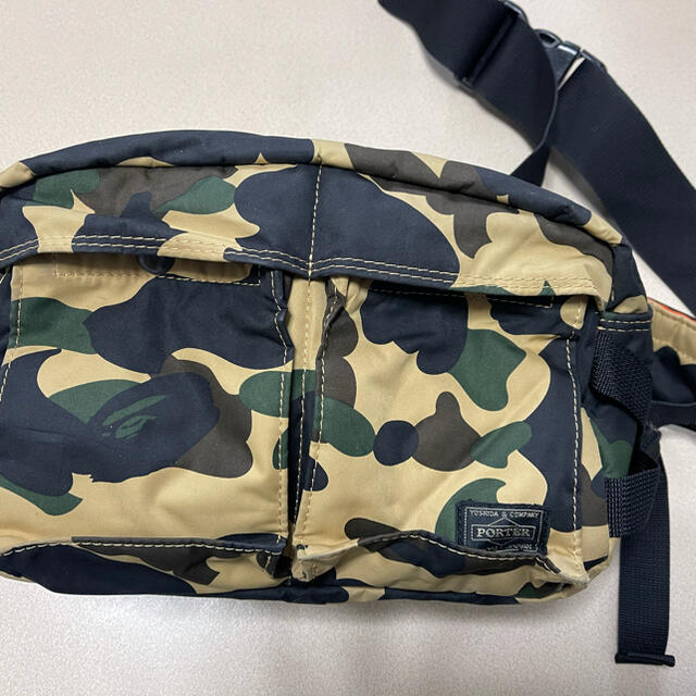 A BATHING APE® x PORTER ウエストバック バッグ リュック/バック