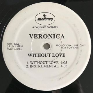 Veronica - Without Love(R&B/ソウル)