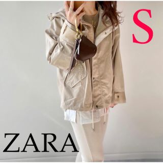 ザラ(ZARA)の新品❤️ZARA フード付きジャケット todayful canaljean(ミリタリージャケット)