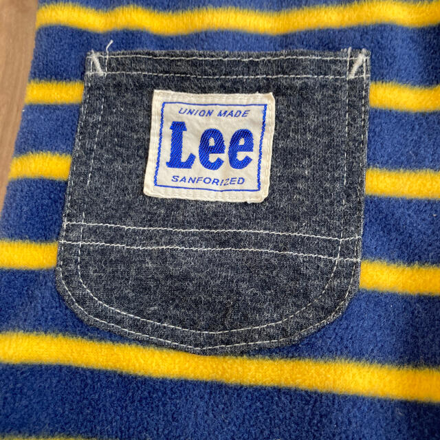 Lee(リー)のLee ボーダーカバーオール キッズ/ベビー/マタニティのベビー服(~85cm)(カバーオール)の商品写真
