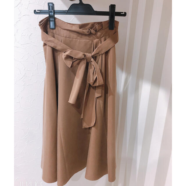Rirandture(リランドチュール)のリランドチュール　オータムアシメフレアスカート レディースのスカート(ひざ丈スカート)の商品写真