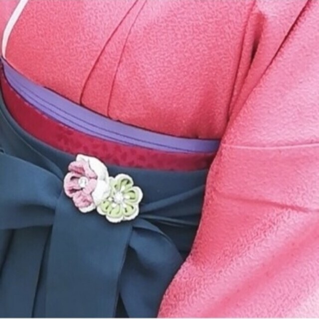 卒業式袴帯飾り 成人式振袖帯飾り レディースのヘアアクセサリー(ヘアピン)の商品写真