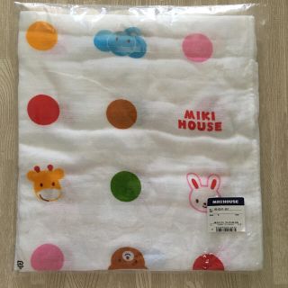 ミキハウス(mikihouse)の新品　ミキハウス　バスタオル(タオル/バス用品)