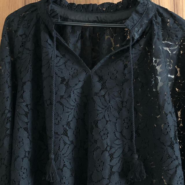 moussy(マウジー)のmoussy レース　カットソー レディースのトップス(カットソー(長袖/七分))の商品写真