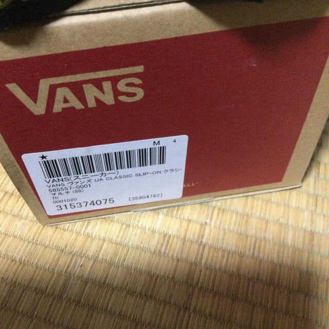 VANS  スリップオンスニーカー靴/シューズ