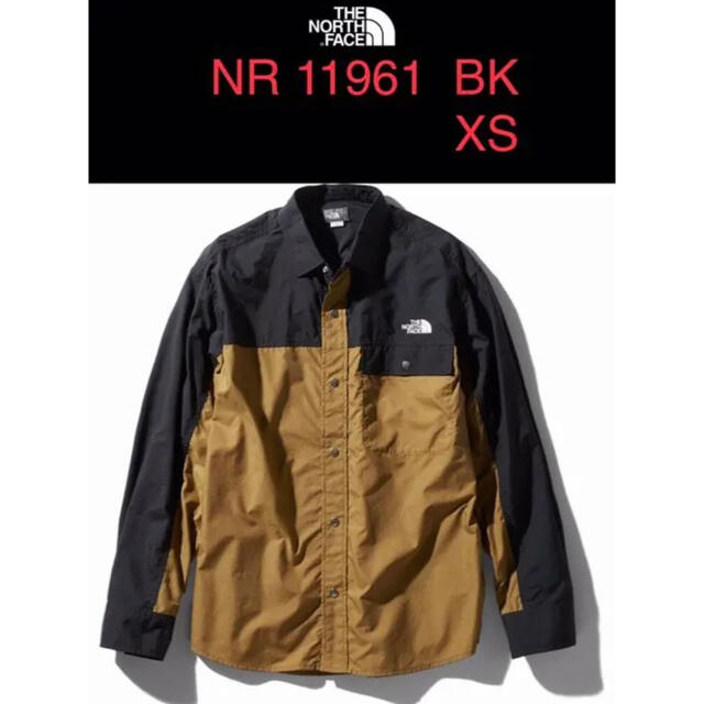 THE NORTH FACE(ザノースフェイス)のノースフェイス ヌプシシャツ NR11961 BK XS 新品 Nuptse メンズのトップス(シャツ)の商品写真