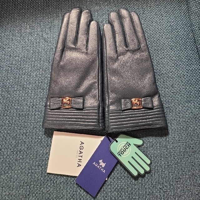 AGATHA(アガタ)の【ルーシー様専用】AGATHA　革製手袋 レディースのファッション小物(手袋)の商品写真