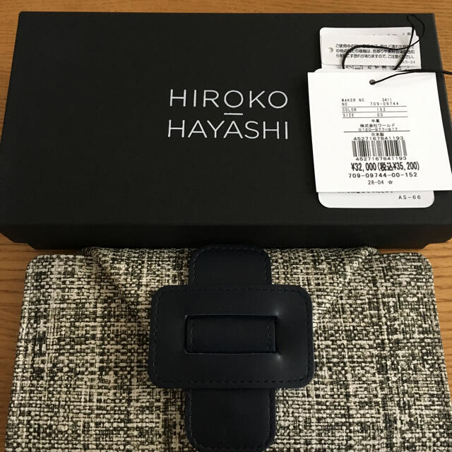 HIROKO HAYASHI(ヒロコハヤシ)のHIROKO HAYASHI☆サッビア長財布 ミニ レディースのファッション小物(財布)の商品写真