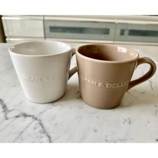 ディーンアンドデルーカ(DEAN & DELUCA)の【ミヤメッコ様専用】DEAN & DELUCA マグカップ　2個セット(グラス/カップ)