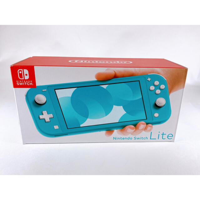 新品・未使用】任天堂スイッチライト ターコイズ - 携帯用ゲーム機本体