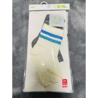 ユニクロ(UNIQLO)のユニクロ　ベビー　ソックス　靴下　12-15cm(靴下/タイツ)