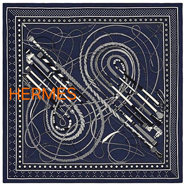 Hermes - エルメス　ストール　バンダナ（鞭とグリップ）