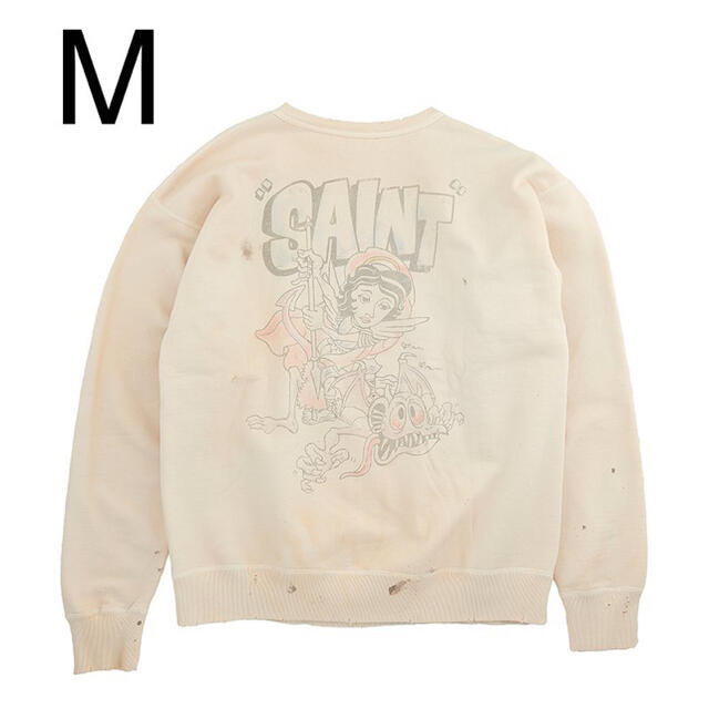 Saint Michael CREW SEWAT SHIRT M