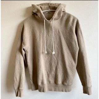 コモリ(COMOLI)のAURALEE BACK WOOL SWEAT BIG PARKA 4(パーカー)