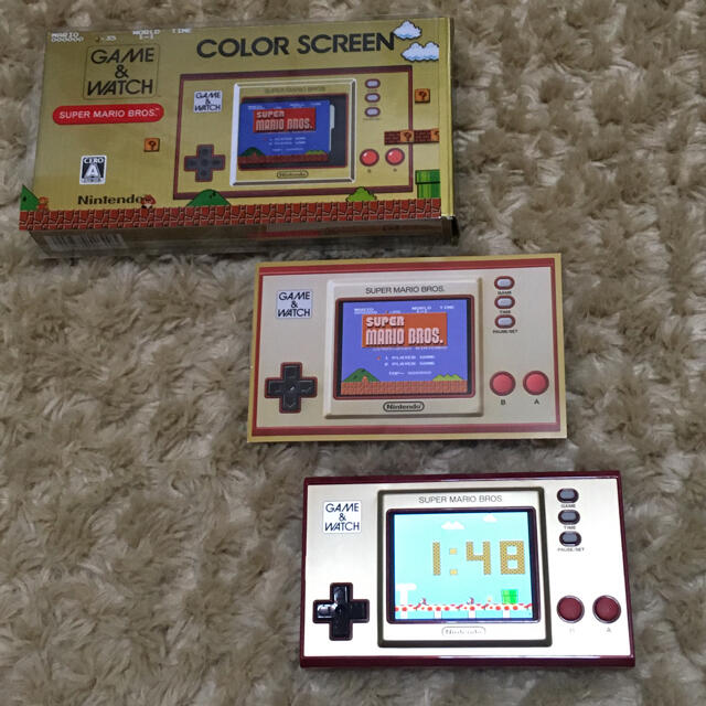 任天堂 GAME &WATCH スーパーマリオブラザーズ　ゲームウォッチ