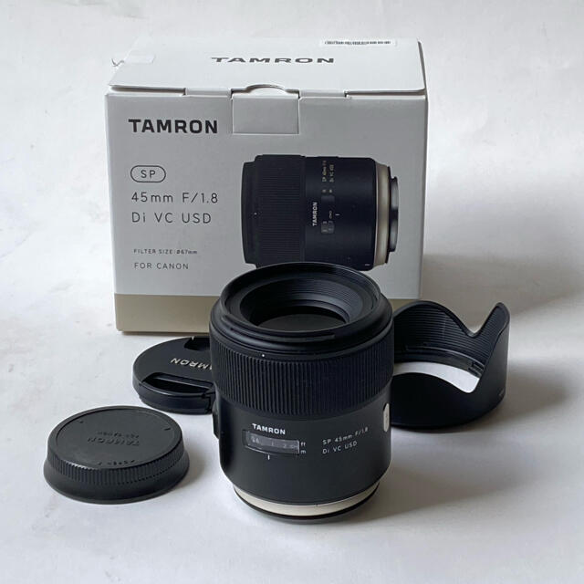 TAMRON 単焦点レンズ SP45mm F1.8 Di VC キヤノン用カメラ