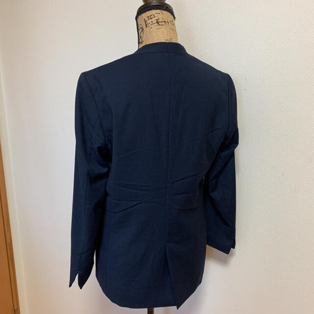 coen(コーエン)の入園入学パンツスーツ上下セット　coen   L   新品タグ付き　ネイビー レディースのフォーマル/ドレス(スーツ)の商品写真