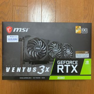 MSI GeForce RTX 3080 VENTUS 3X 10G OC(PCパーツ)