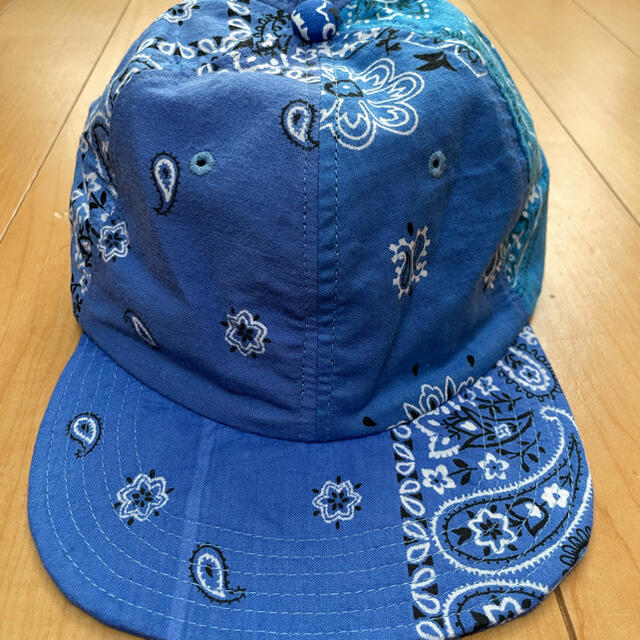 NEXUSVII(ネクサスセブン)のNexusVII ペイズリー バンダナ キャップ ブルー メンズの帽子(キャップ)の商品写真