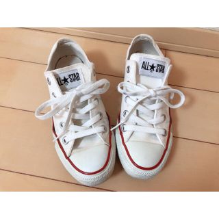 コンバース(CONVERSE)のコンバース♡白(スニーカー)