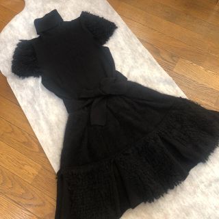 レッドヴァレンティノ(RED VALENTINO)のRED VALENTINO レッドバレンティノ  タートルニット　ワンピース(ひざ丈ワンピース)