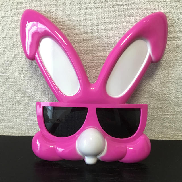 ピンクの可愛い うさぎのサングラス レディースのファッション小物(サングラス/メガネ)の商品写真