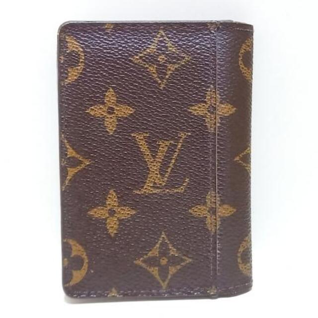 LOUIS VUITTON(ルイヴィトン)のルイヴィトン カードケース モノグラム レディースのファッション小物(名刺入れ/定期入れ)の商品写真