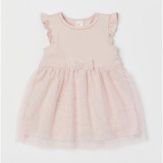 エイチアンドエム(H&M)のH&Mチュールスカートワンピース　75cm(ワンピース)