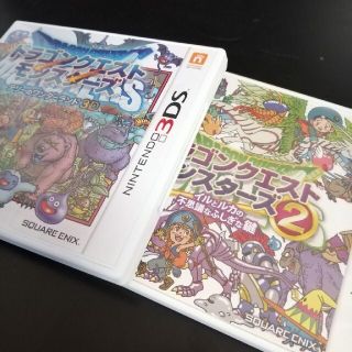 ニンテンドー3DS(ニンテンドー3DS)のドラゴンクエストモンスターズ　 1、2セット(携帯用ゲームソフト)